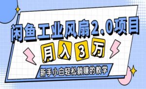 闲鱼工业风扇项目-蚂蚁计划