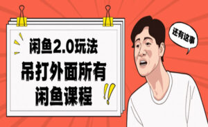 闲鱼单号每天2000项目吊打市面所有课程-蚂蚁计划