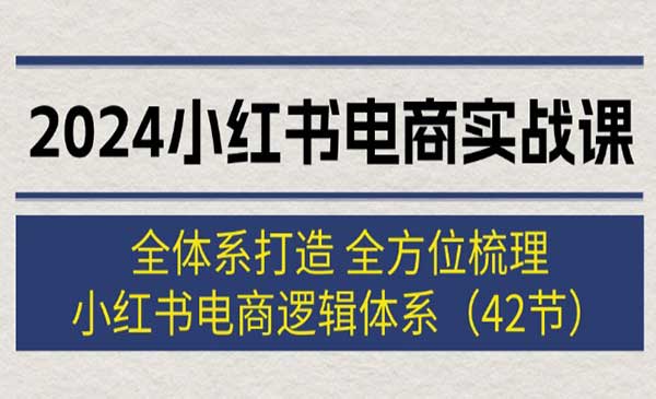 小红书电商实战课-蚂蚁计划