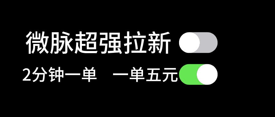 微脉拉新项目-蚂蚁计划